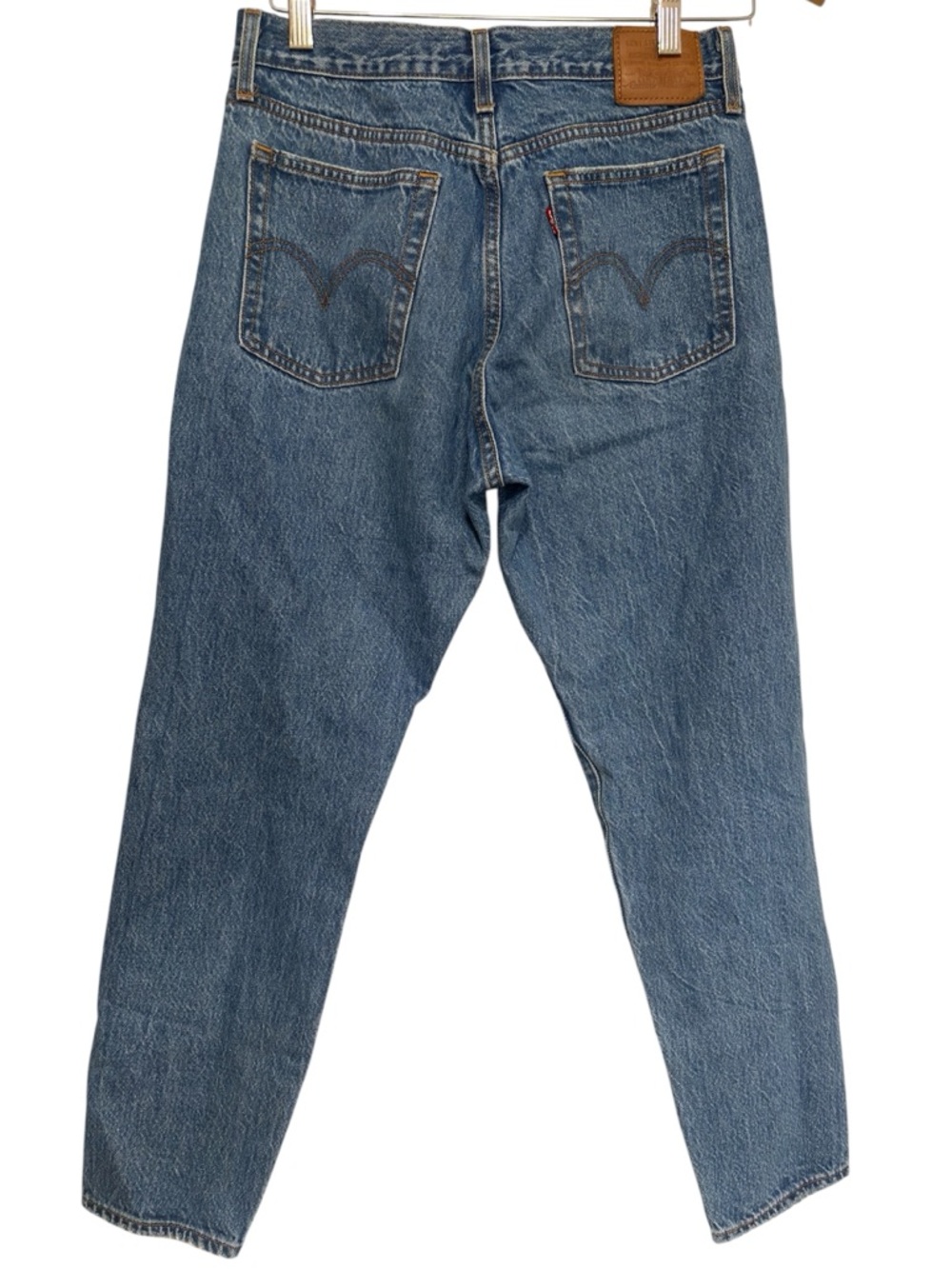 Levi’s Wedgie Ripped Distressed Mom Skinny Jeans Size 28 100% Cotton - Picture 3 of 9